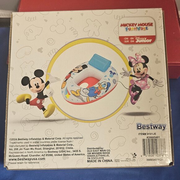 Disney Junior Mickey Mouse Baby Watercraft Raft Float - NEW Unopened - Picture 2 of 2